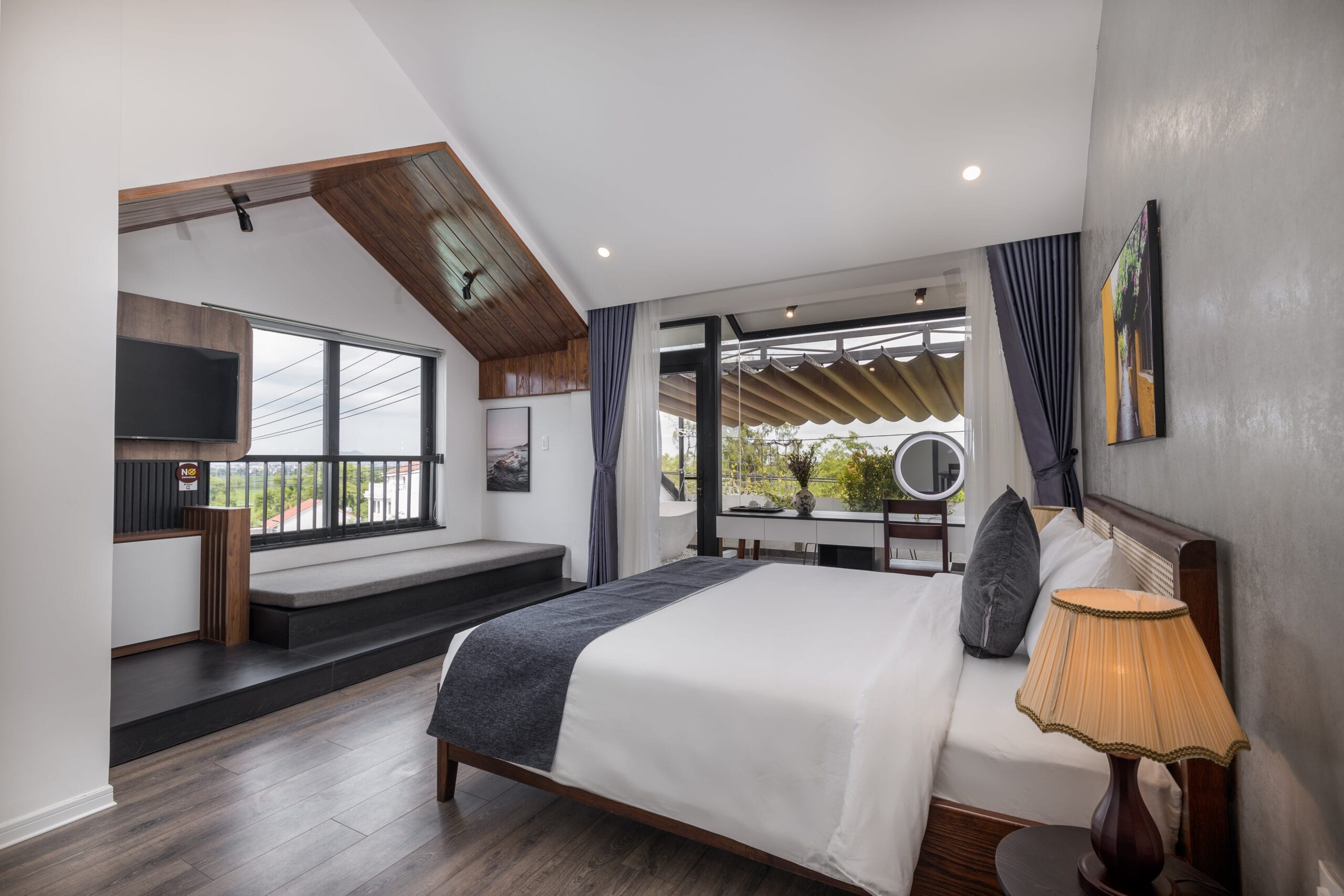 best honeymoon stay Hoi An luxury penthouse