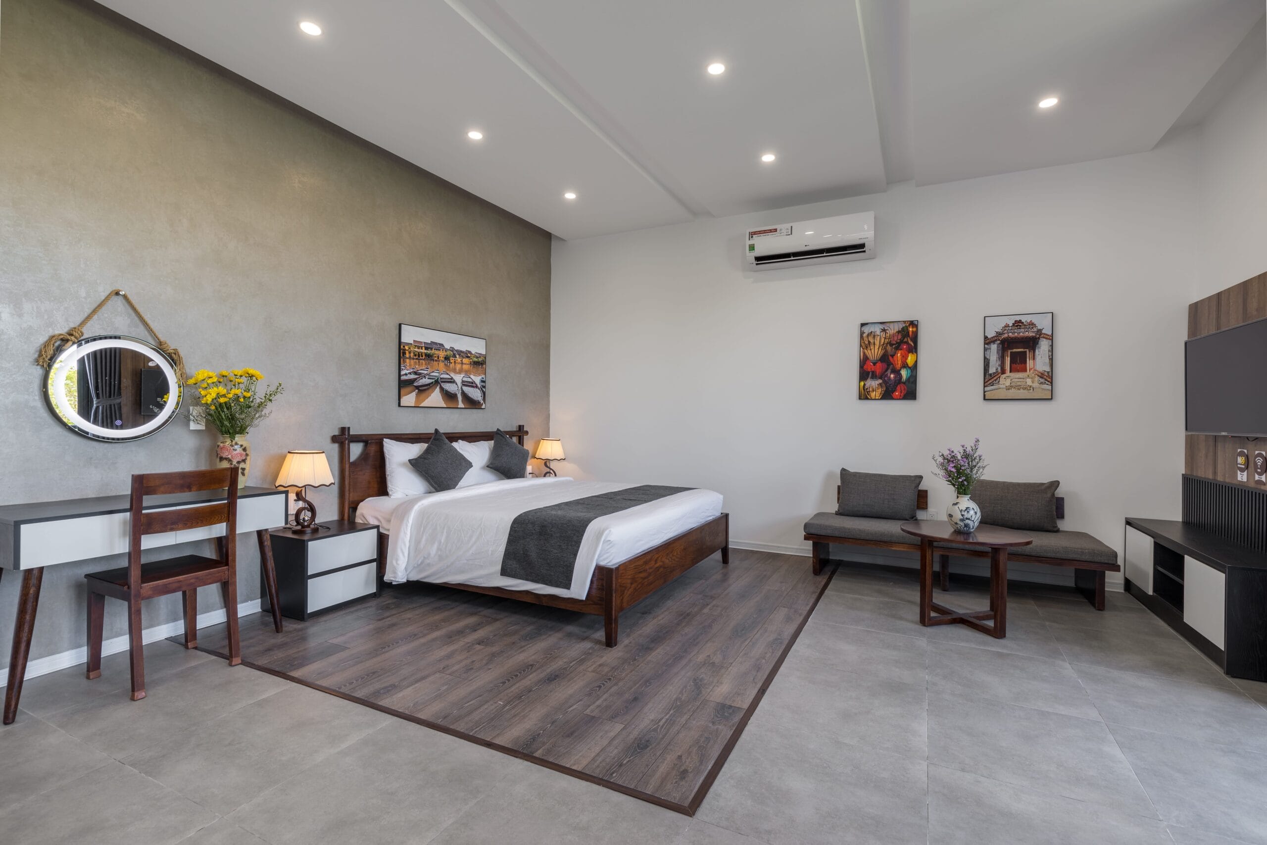 Modern studio kitchen in Hoi An