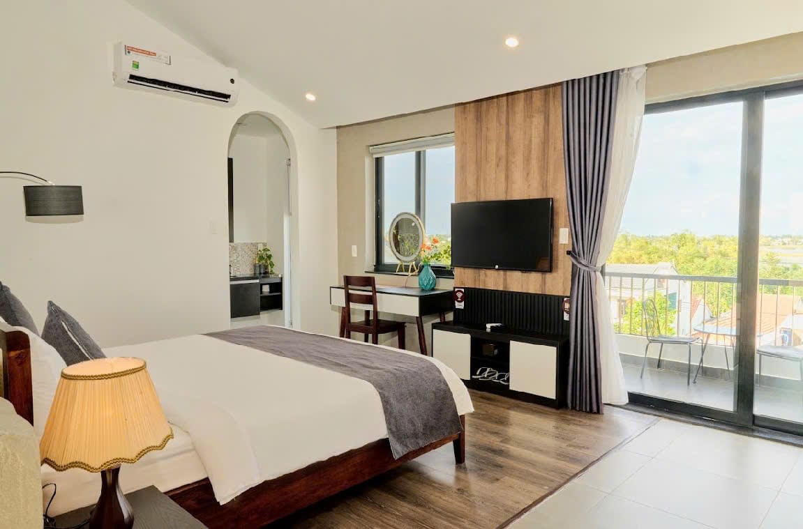 Best penthouse Hoi An with outdoor bath