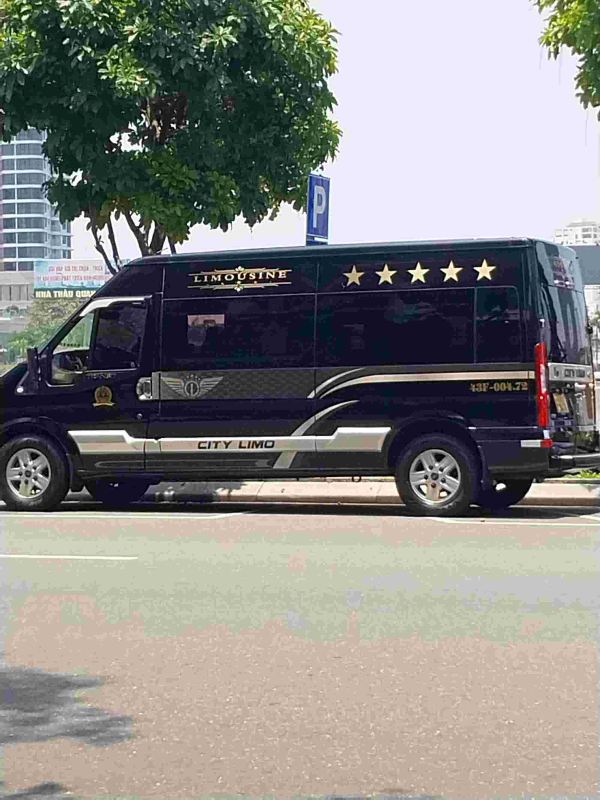 hoi an to my son limousine 16 seat transfer