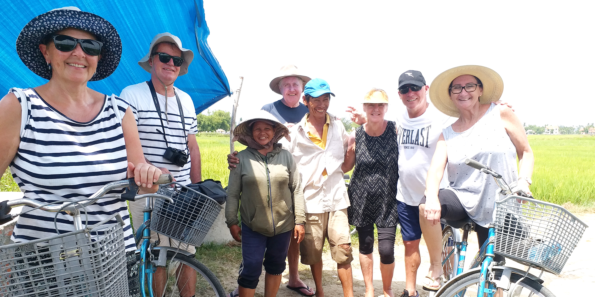Fun with basket boat tour Hoi An