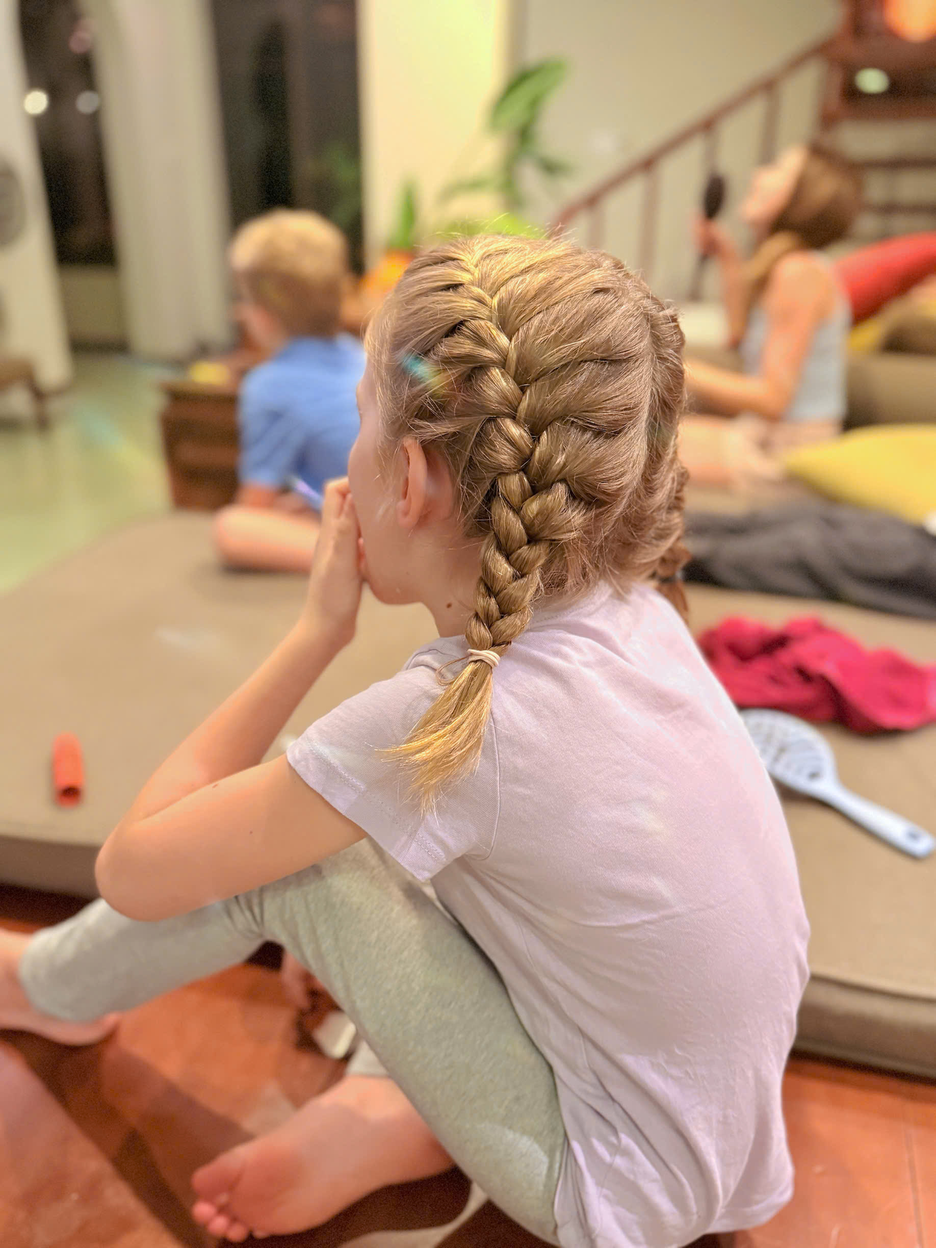 Da Nang beach family