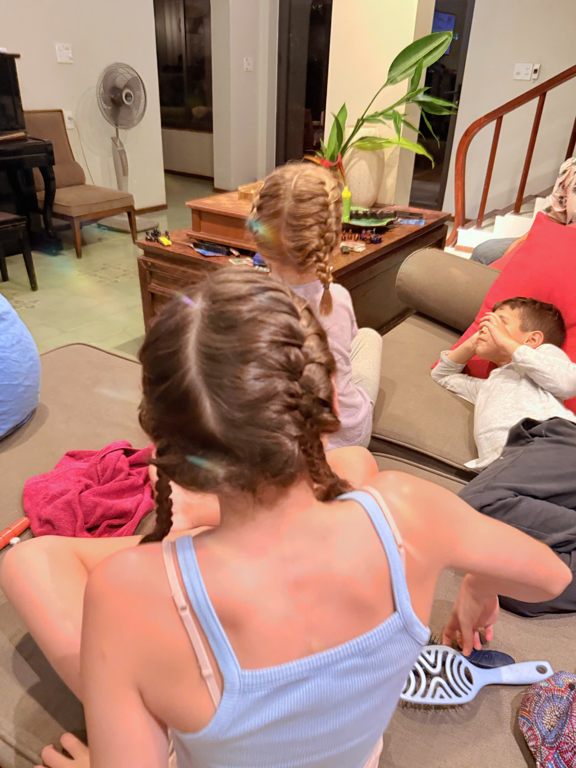 family travel Da Nang babysitter